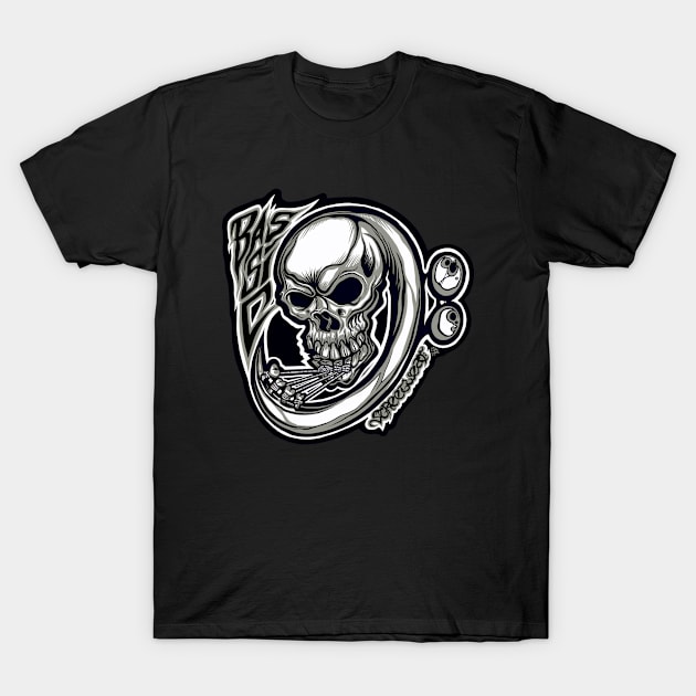 BASSiC SkuLL T-Shirt by SBCUSTOMS 